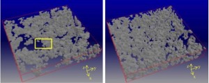 Evaluation of the Appropriate Size of the Finite Element Representative Volume for Filled Rubber Composite Analyses