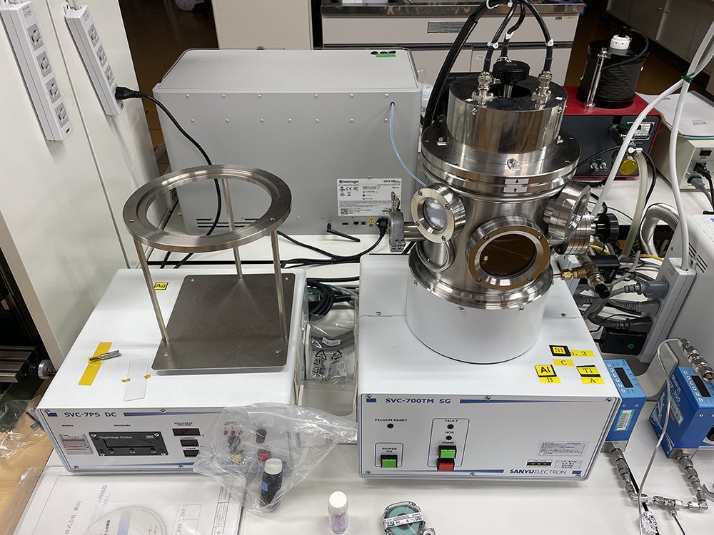 SANYU ELECTRON SVC-700TM SG スパッタ装置